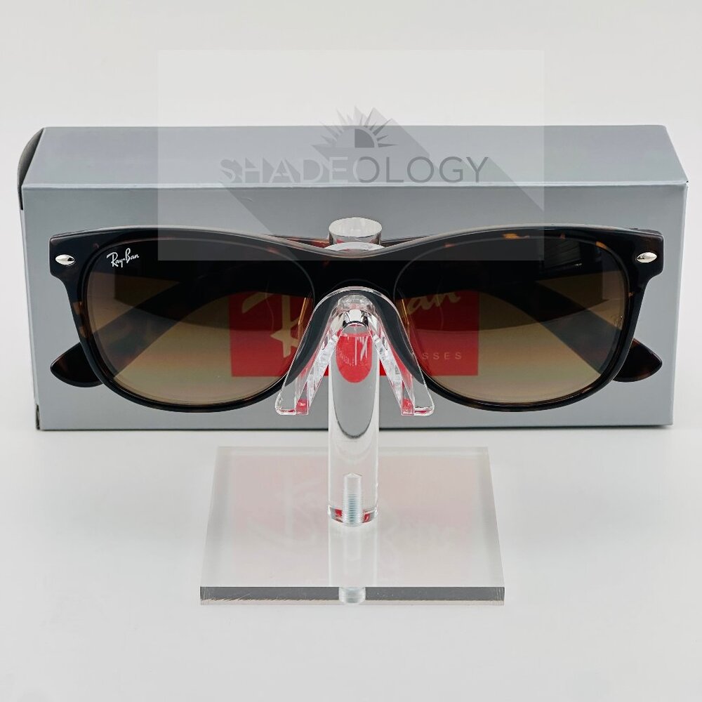 Ray-Ban NEW WAYFARER Classic Tort Sunglasses RB2132 710/51 Brown Gradient 55mm